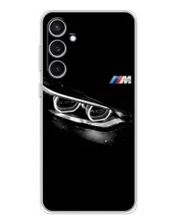Чехол для Samsung Galaxy S24 FE с картинкой «BMW — взгляд тигра» Чехол для Samsung Galaxy S24 FE с картинкой «BMW — взгляд тигра»