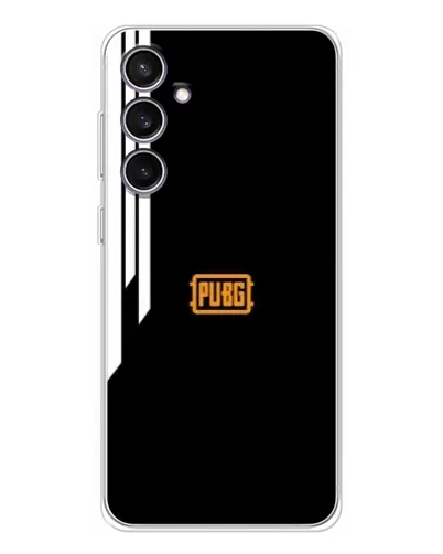 Чехол для Samsung Galaxy S24 FE с картинкой «PUBG — вертикальные линии» Чехол для Samsung Galaxy S24 FE с картинкой «PUBG — вертикальные линии»