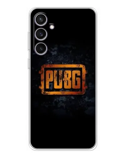 Чехол для Samsung Galaxy S24 FE с картинкой «PUBG — золотой логотип» Чехол для Samsung Galaxy S24 FE с картинкой «PUBG — золотой логотип»