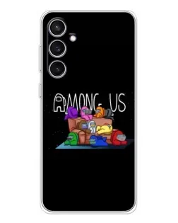 Чехол для Samsung Galaxy S24 FE с картинкой «Логотип Among Us» Чехол для Samsung Galaxy S24 FE с картинкой «Логотип Among Us»