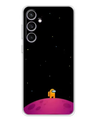 Чехол для Samsung Galaxy S24 FE с картинкой «Одинокий герой на планете» Чехол для Samsung Galaxy S24 FE с картинкой «Одинокий герой на планете»