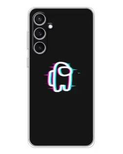 Чехол для Samsung Galaxy S24 FE с картинкой «Among Us неон» Чехол для Samsung Galaxy S24 FE с картинкой «Among Us неон»