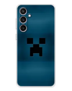 Чехол для Samsung Galaxy S24 FE с картинкой «Крипер текстура» Чехол для Samsung Galaxy S24 FE с картинкой «Крипер текстура»