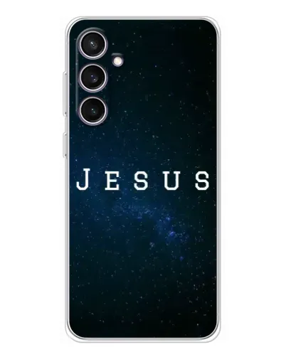 Чехол для Samsung Galaxy S24 FE с картинкой «Звездное небо Jesus»