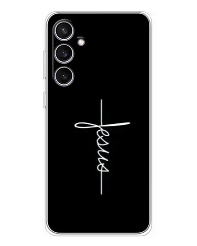 Чехол для Samsung Galaxy S24 FE с картинкой «Тонкая линия веры»