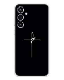 Чехол для Samsung Galaxy S24 FE с картинкой «Тонкий крест»