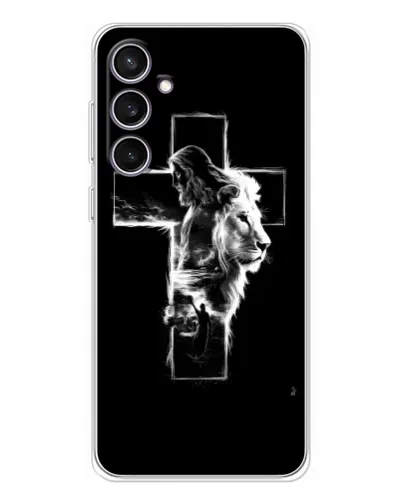 Чехол для Samsung Galaxy S24 FE с картинкой «Сияющий крест Jesus» Чехол для Samsung Galaxy S24 FE с картинкой «Сияющий крест Jesus»