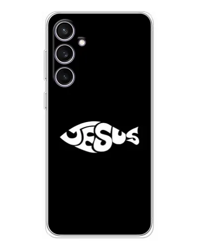 Чехол для Samsung Galaxy S24 FE с картинкой «Рыба Jesus» Чехол для Samsung Galaxy S24 FE с картинкой «Рыба Jesus»