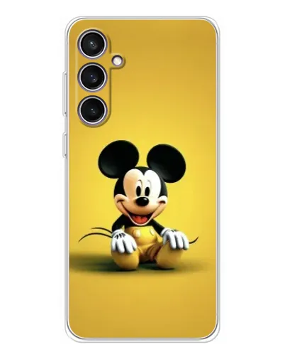 Чехол для Samsung Galaxy S24 FE с картинкой «Микки на желтом» Чехол для Samsung Galaxy S24 FE с картинкой «Микки на желтом»