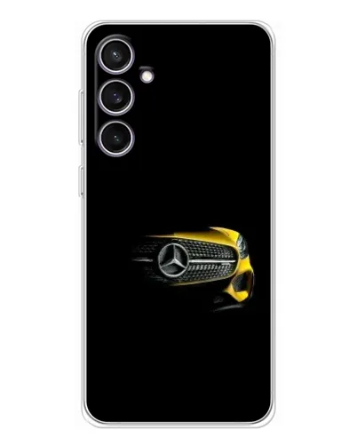 Чехол для Samsung Galaxy S24 FE с картинкой «Mercedes — ретро стиль»