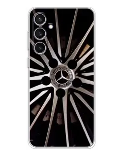 Чехол для Samsung Galaxy S24 FE с картинкой «Диск Mercedes»