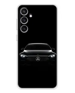 Чехол для Samsung Galaxy S24 FE с картинкой «Mercedes Vision — концепт»