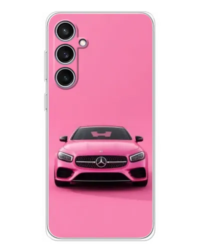 Чехол для Samsung Galaxy S24 FE с картинкой «Розовый Mercedes AMG» Чехол для Samsung Galaxy S24 FE с картинкой «Розовый Mercedes AMG»