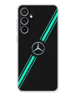Чехол для Samsung Galaxy S24 FE с картинкой «Спортивные линии Mercedes» Чехол для Samsung Galaxy S24 FE с картинкой «Спортивные линии Mercedes»
