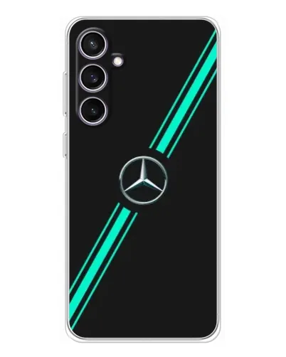 Чехол для Samsung Galaxy S24 FE с картинкой «Спортивные линии Mercedes» Чехол для Samsung Galaxy S24 FE с картинкой «Спортивные линии Mercedes»