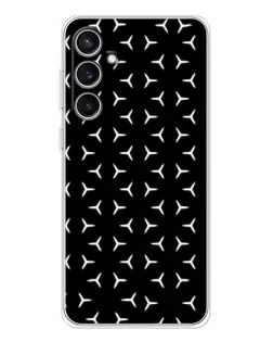 Чехол для Samsung Galaxy S24 FE с картинкой «Mercedes паттерн звезд» Чехол для Samsung Galaxy S24 FE с картинкой «Mercedes паттерн звезд»