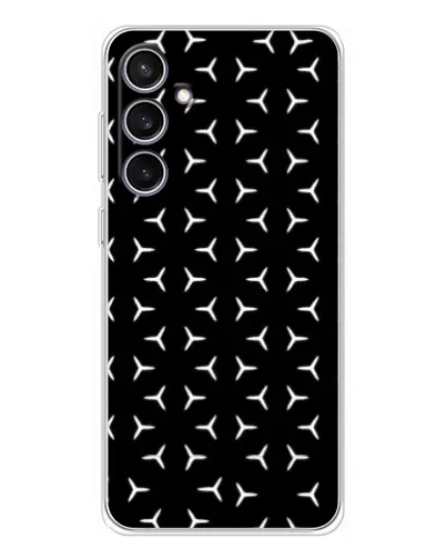Чехол для Samsung Galaxy S24 FE с картинкой «Mercedes паттерн звезд» Чехол для Samsung Galaxy S24 FE с картинкой «Mercedes паттерн звезд»
