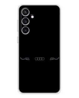 Чехол для Samsung Galaxy S24 FE с картинкой «Audi — световой подпись» Чехол для Samsung Galaxy S24 FE с картинкой «Audi — световой подпись»