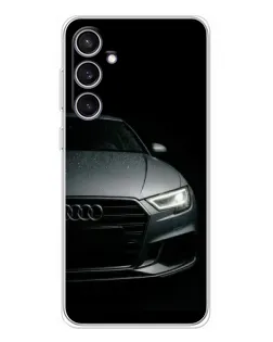 Чехол для Samsung Galaxy S24 FE с картинкой «Audi — детализация кузова» Чехол для Samsung Galaxy S24 FE с картинкой «Audi — детализация кузова»