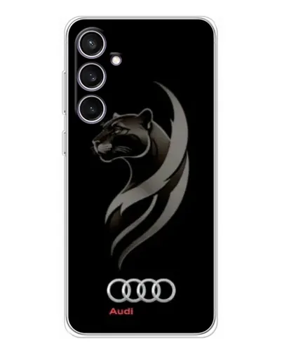 Чехол для Samsung Galaxy S24 FE с картинкой «Графика — пантера и Audi» Чехол для Samsung Galaxy S24 FE с картинкой «Графика — пантера и Audi»