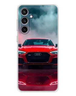 Чехол для Samsung Galaxy S24 FE с картинкой «Audi RS — красный стиль» Чехол для Samsung Galaxy S24 FE с картинкой «Audi RS — красный стиль»