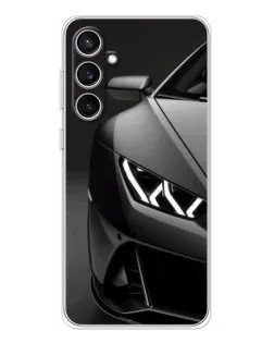 Чехол для Samsung Galaxy S24 FE с картинкой «Lamborghini фары детализация» Чехол для Samsung Galaxy S24 FE с картинкой «Lamborghini фары детализация»