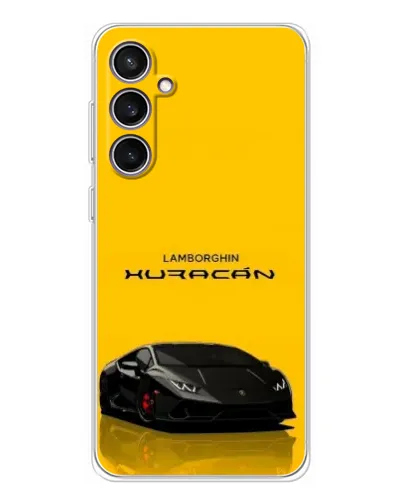 Чехол для Samsung Galaxy S24 FE с картинкой «Lamborghini Huracan черный» Чехол для Samsung Galaxy S24 FE с картинкой «Lamborghini Huracan черный»