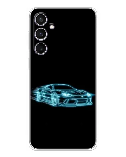 Чехол для Samsung Galaxy S24 FE с картинкой «Неоновый контур Lamborghini» Чехол для Samsung Galaxy S24 FE с картинкой «Неоновый контур Lamborghini»