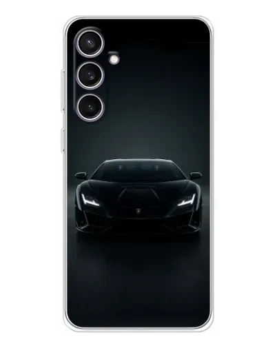 Чехол для Samsung Galaxy S24 FE с картинкой «Черный Lamborghini Aventador» Чехол для Samsung Galaxy S24 FE с картинкой «Черный Lamborghini Aventador»