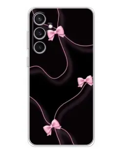 Чехол для Samsung Galaxy S24 FE с картинкой «Розовые ленты» Чехол для Samsung Galaxy S24 FE с картинкой «Розовые ленты»