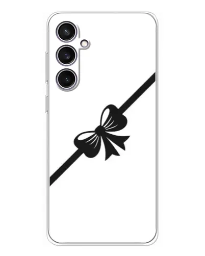 Чехол для Samsung Galaxy S24 FE с картинкой «Диагональный бант» Чехол для Samsung Galaxy S24 FE с картинкой «Диагональный бант»