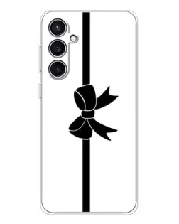Чехол для Samsung Galaxy S24 FE с картинкой «Вертикальный бант» Чехол для Samsung Galaxy S24 FE с картинкой «Вертикальный бант»