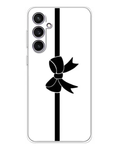 Чехол для Samsung Galaxy S24 FE с картинкой «Вертикальный бант» Чехол для Samsung Galaxy S24 FE с картинкой «Вертикальный бант»