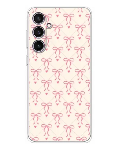 Чехол для Samsung Galaxy S24 FE с картинкой «Розовые бантики Coquette» Чехол для Samsung Galaxy S24 FE с картинкой «Розовые бантики Coquette»