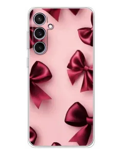 Чехол для Samsung Galaxy S24 FE с картинкой «Бордовый атлас» Чехол для Samsung Galaxy S24 FE с картинкой «Бордовый атлас»