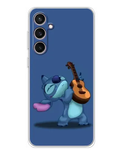 Чехол для Samsung Galaxy S24 FE с картинкой «Стич с укулеле» Чехол для Samsung Galaxy S24 FE с картинкой «Стич с укулеле»