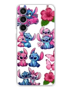 Чехол для Samsung Galaxy S24 FE с картинкой «Стикеры Stitch и Angel» Чехол для Samsung Galaxy S24 FE с картинкой «Стикеры Stitch и Angel»