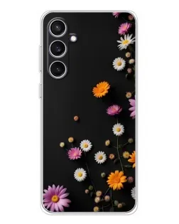 Чехол для Samsung Galaxy S24 FE с картинкой «Цветочная композиция»