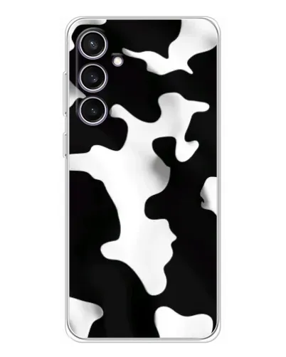 Чехол для Samsung Galaxy S24 FE с картинкой «Черно-белое пятно»