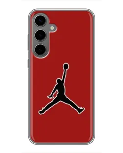 Чехол для Samsung Galaxy S24 Plus с картинкой «Jordan Red Back» Чехол для Samsung Galaxy S24 Plus с картинкой «Jordan Red Back»