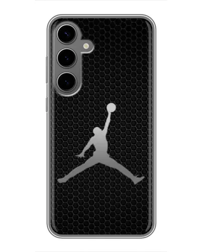 Чехол для Samsung Galaxy S24 Plus с картинкой «Jordan Dark Carbon» Чехол для Samsung Galaxy S24 Plus с картинкой «Jordan Dark Carbon»