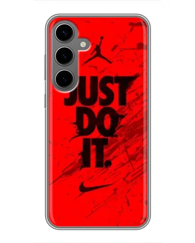 Чехол для Samsung Galaxy S24 Plus с картинкой «Nike Just Do It» Чехол для Samsung Galaxy S24 Plus с картинкой «Nike Just Do It»