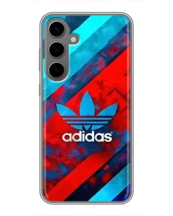 Чехол для Samsung Galaxy S24 Plus с картинкой «Абстракция Adidas»