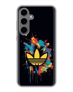 Чехол для Samsung Galaxy S24 Plus с картинкой «Adidas Splash»