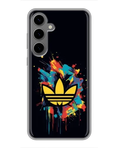 Чехол для Samsung Galaxy S24 Plus с картинкой «Adidas Splash»
