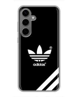 Чехол для Samsung Galaxy S24 Plus с картинкой «Adidas с диагональными полосами»