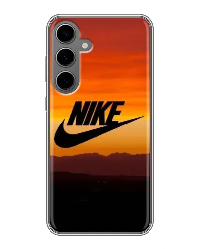Чехол для Samsung Galaxy S24 Plus с картинкой «Nike — вечерний горизонт» Чехол для Samsung Galaxy S24 Plus с картинкой «Nike — вечерний горизонт»