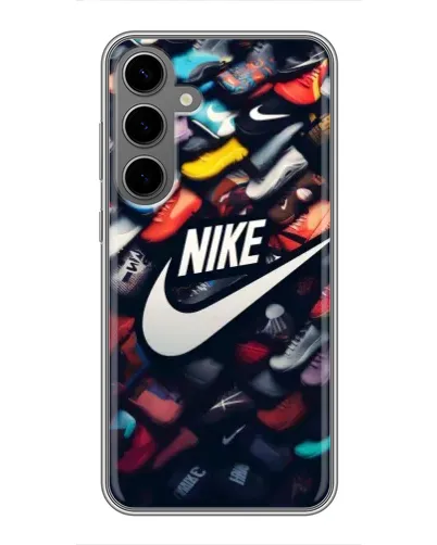 Чехол для Samsung Galaxy S24 Plus с картинкой «Коллекция кроссовок Nike» Чехол для Samsung Galaxy S24 Plus с картинкой «Коллекция кроссовок Nike»