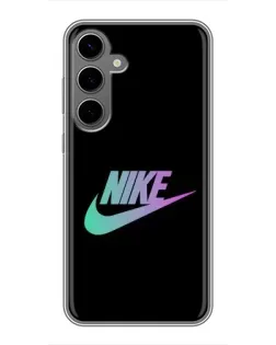 Чехол для Samsung Galaxy S24 Plus с картинкой «Nike — городская ночь» Чехол для Samsung Galaxy S24 Plus с картинкой «Nike — городская ночь»