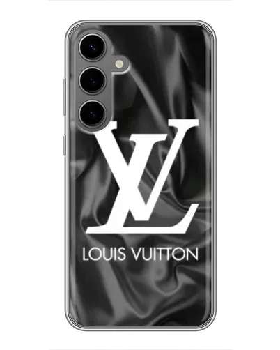 Чехол для Samsung Galaxy S24 Plus с картинкой «Шелковый Louis Vuitton»